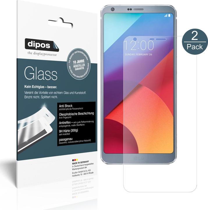 Image du produit Dipos Film de Protection d’écran Anti-Shock (1 pièce(s), LG G6 Pro)