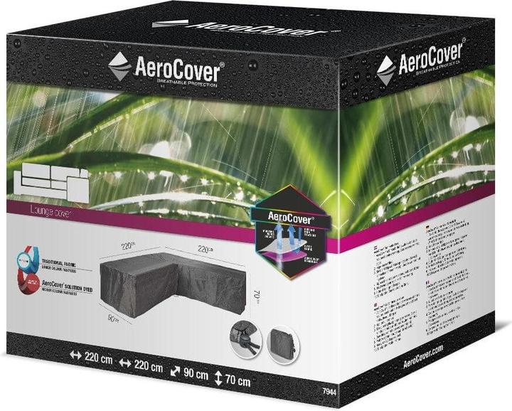 Actual product image AeroCover Corner lounge cover