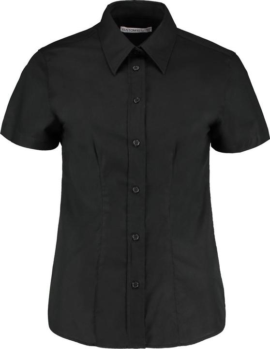 Actual product image Kustom Kit Workwear Oxford Blouse Short Sleeve (52)