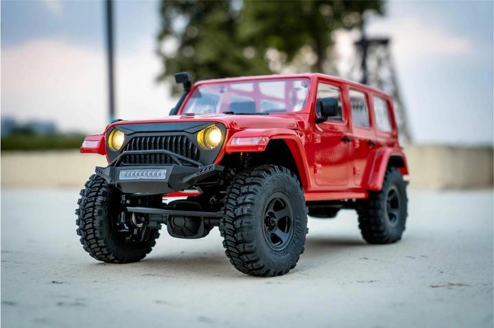 Produktbild RocHobby Scale Crawler Fire Horse 4WD RTR, 1:18 (RTR Ready-to-Run)