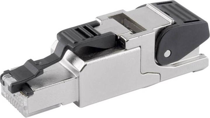 Produktbild Telegärtner Stecker, TP/RJ45, Feldkonfektionierbar, CAT6A, MFP8 T568A, 10-Pack (J00026A2110(10-Pack))