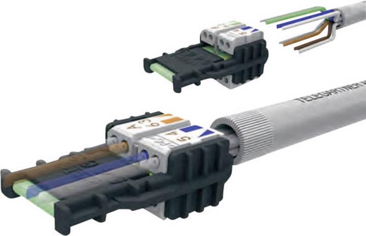 Produktbild Telegärtner Stecker, TP/RJ45, Feldkonfektionierbar, CAT6A, MFP8 T568A, 10-Pack (J00026A2110(10-Pack))