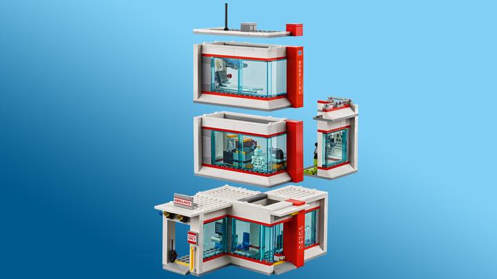 Produktbild LEGO Krankenhaus (60204, LEGO City)