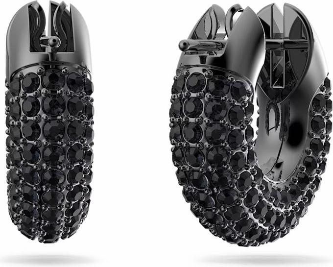 Produktbild Swarovski Dextera Kreolen Klein Schwarz (Swarovski Metall)