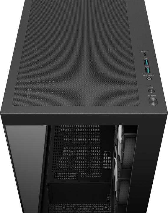 Immagine prodotto NoName CG580 4F (schwarz, Tempered Glass x 2) (ATX, mATX, ITX)