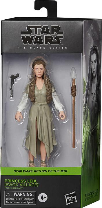 Produktbild Hasbro The Black Series Leia (Ewok Village), 15 cm grosse Figur zu Star Wars: Die Rückkehr der Jed