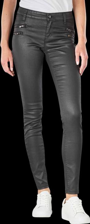 Produktbild MAC Jeans Zip Skinny Jeans Coated Black (W29/L32)