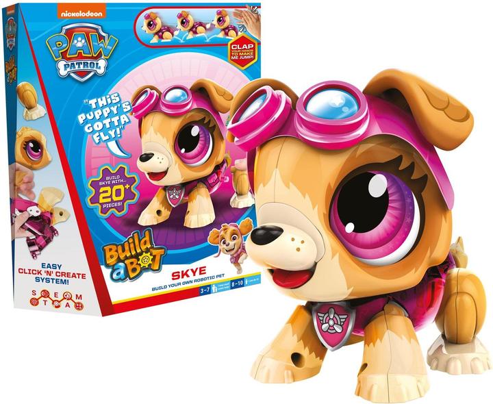 Actual product image Goliath Toys Build a bot PAW Patrol Skye - interactive robot
