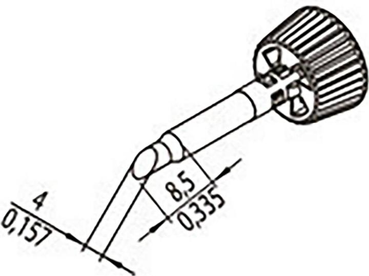 Produktbild 0142ADLF40/SB Lötspitze Spitzen-Grösse 4 mm Inhalt 1 St. (Lötspitze)