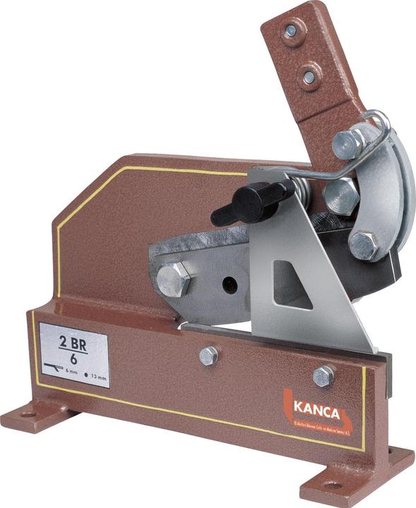 Actual product image Kanca Sheet metal/round steel shears 2BR/5 Blade length 150 mm (1.10 cm)