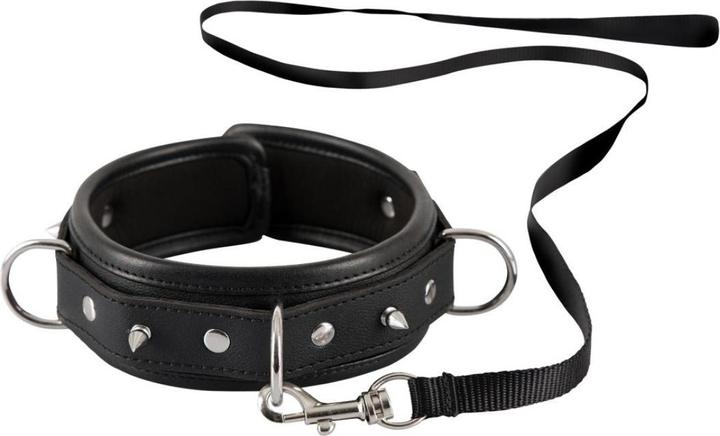 Actual product image Bad Kitty Neck cuff with leash