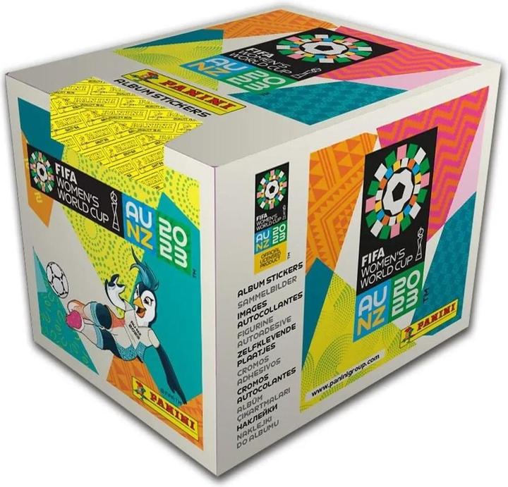 Panini FIFA Women's World Cup 2023 Sticker Collection (Deutsch, Booster Display)