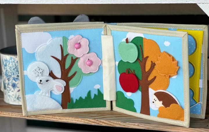 Immagine prodotto Activity Board Libro silenzioso, libro di feltro, libro per bambini, libro di attività, giocattolo per