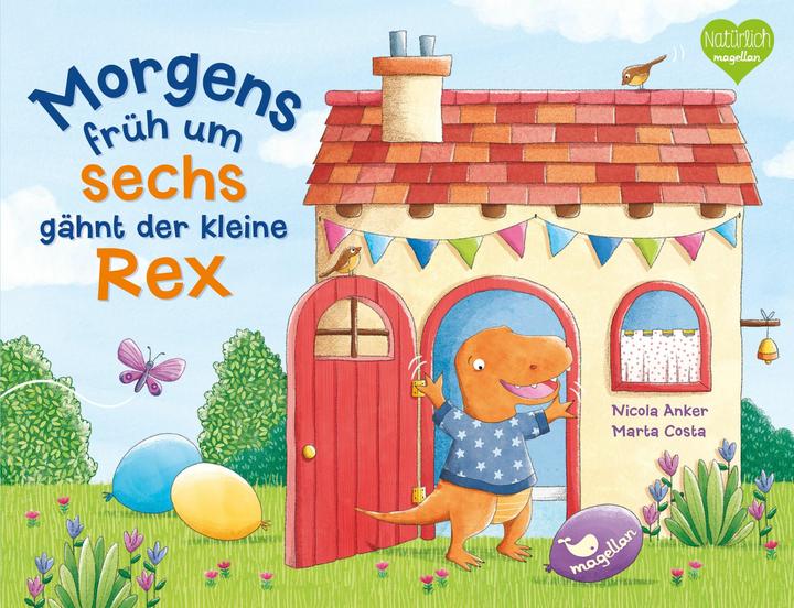 Image du produit Morgens früh um sechs gähnt der kleine Rex (Allemand, Nicola Anchor, 2024)