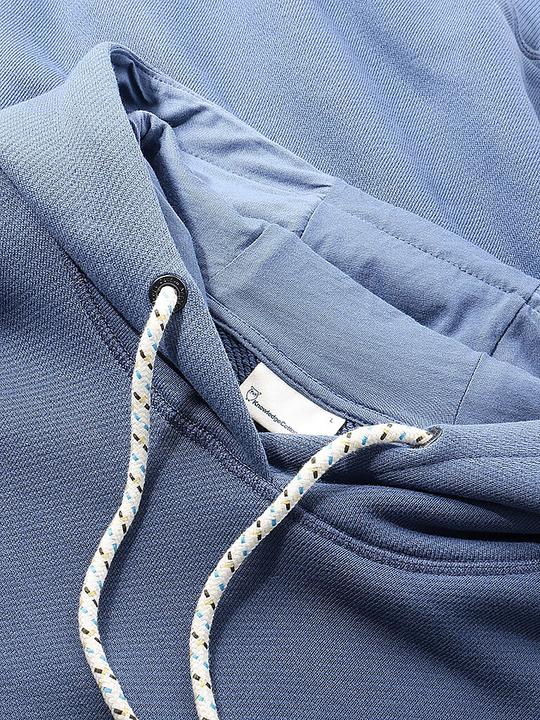 Produktbild KnowledgeCotton Apparel Loose Kangaroo Pocket Sweat with Embroidery (XL)