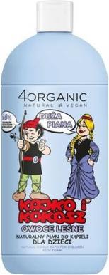 Produktbild 4Organic Kajko i Kokosz Natürliches Badezusatzmittel für Kinder Grosser Schaum 500ml (Flüssigseife, 500 ml)