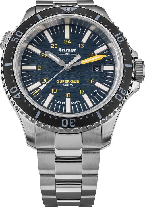 Produktbild Traser H3 109372 P67 T100 SuperSub Blue 46mm 50ATM (46 mm)