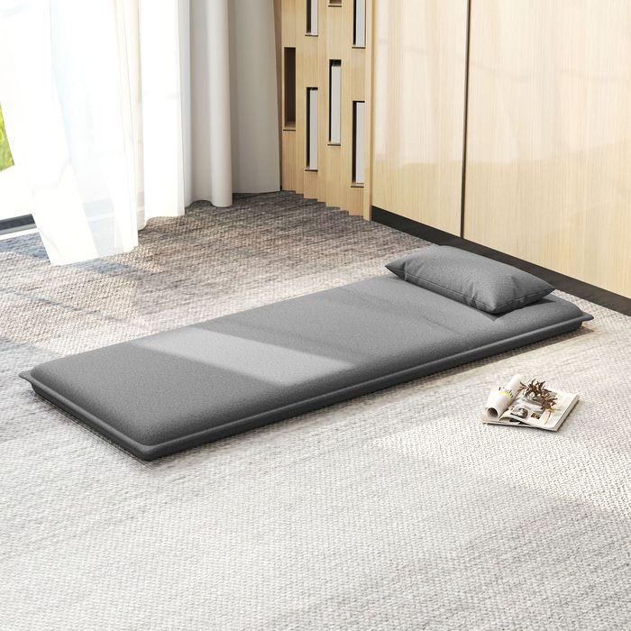 Produktbild Swisshandel24 Bodensofa 3-in-1 Klappbar Schlafsofa, Gepolstert Sofabett mit Schlaffunktion (Bettsofa)