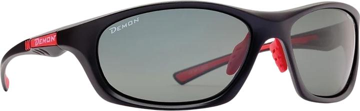 matt black red-green