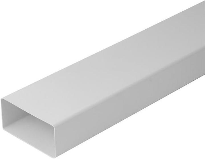 Actual product image Euro3plast VENTILATION DUCT 220X55 MM 1M PLASTIC