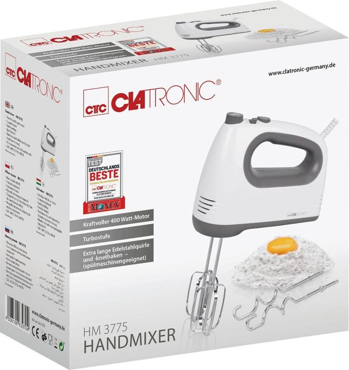 Actual product image Clatronic HM 3775 hand mixer (400 W)