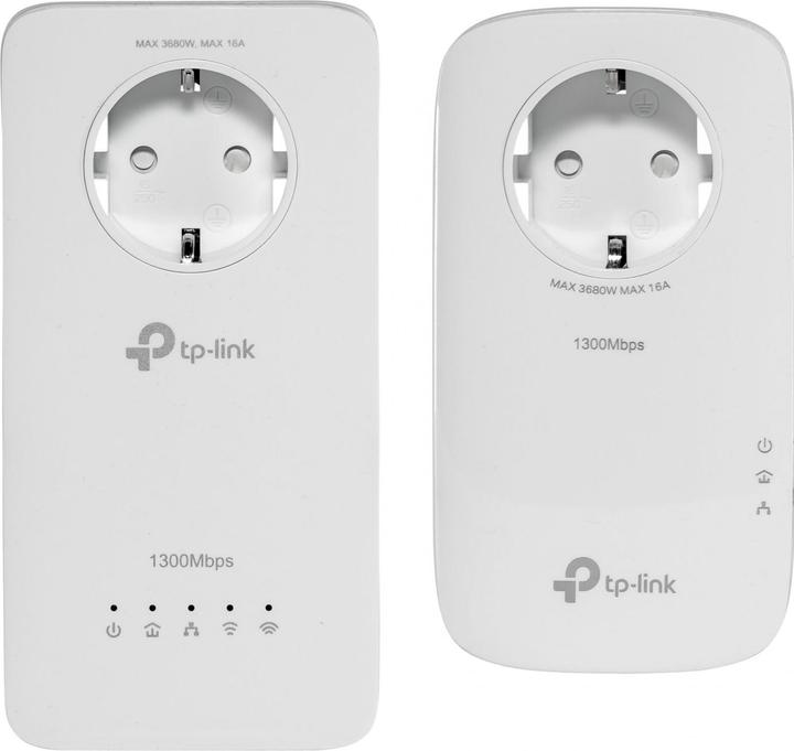 Actual product image TP-Link Powerline TL-WPA1300P KitDE (1300 Mbit/s)