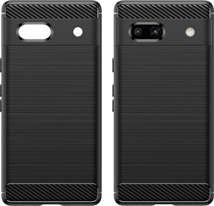 Actual product image König Design Case Mobile Protection for Google Motorola Samsung Xiaomi Case Cover Carbon Optics (Google Pixel 7a)