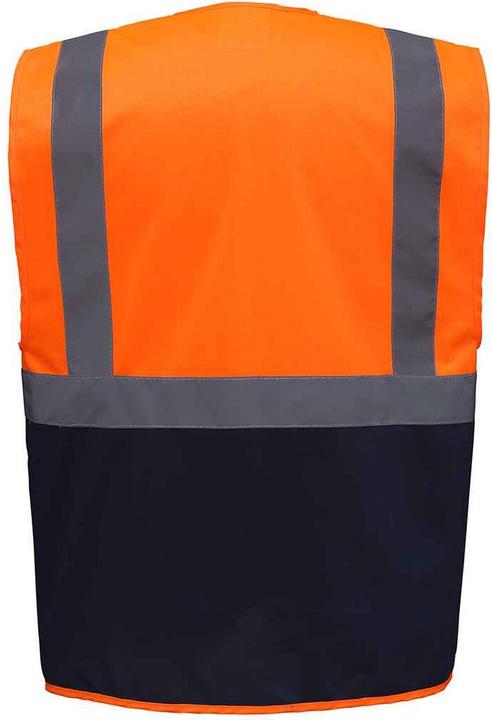 Actual product image Yoko Unisex Adult Executive Hi-Vis Waistcoat (XXL)