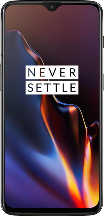 OnePlus 6T (6GB) (128 GB, Nero specchio, 6.41", Doppia SIM, 16 Mpx, 4G)
