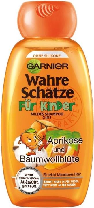 Actual product image Air Wick Garnier, children's shampoo, apricot and cotton, 300 ml (300 ml)