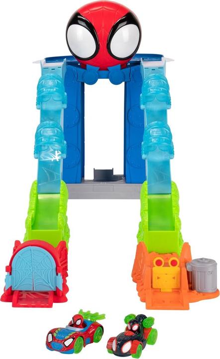 Actual product image Jazwares Spidey Metal Mega Jump Set