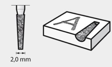 Actual product image Dremel Diamond cutters 7134