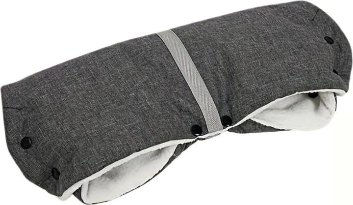 Milkii Pushchair hand warmer, grey melange