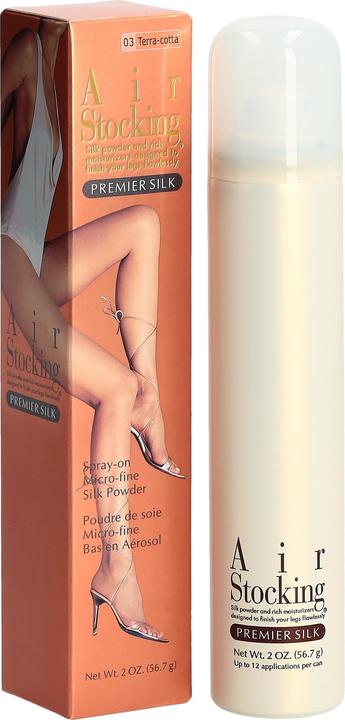 Actual product image Air Stocking PREMIER SILK stocking leg terracotta (Foot deodorant & powder, 214.38 ml)