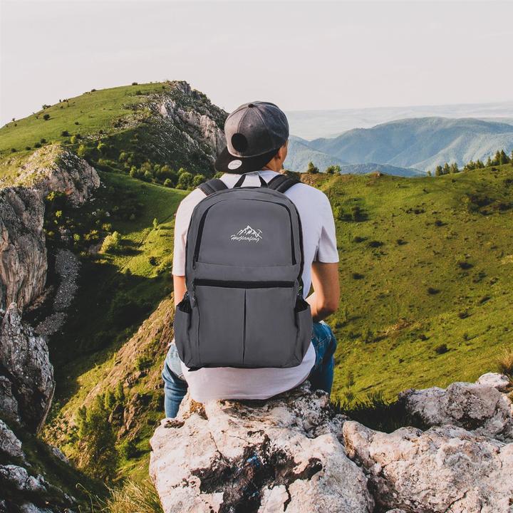 Actual product image Intirilife Foldable Backpack in Grey (36 l)