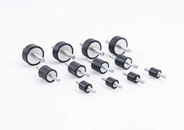 Actual product image Modellbau Lindinger vibrating rubber 15/15mm m4 4pcs.