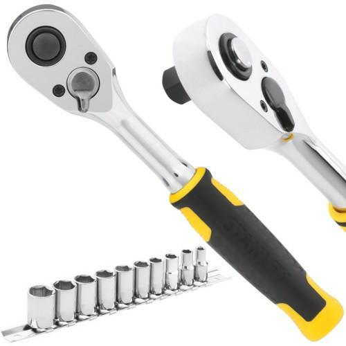 Stanley ST.ZESTAW GRZECHOTKA 1/4" I AKCESORIA 11SZT. 72T