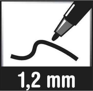 Produktbild Parker Pen Kugelschreiber-Grossraummine Z42, schwarz Strichstärke: B (Ersatzmine, Schwarz, 1.20 mm)