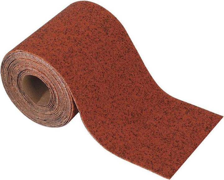 Produktbild wolfcraft Schleifpapierrolle für Holz/Metall, 5 m x 115 mm, Körnung 240 (240)