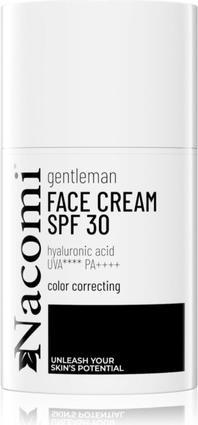 Actual product image Nacomi Gentleman Moisturising Face Cream Spf30 Evening Out Skin Tone 50Ml (50 ml)