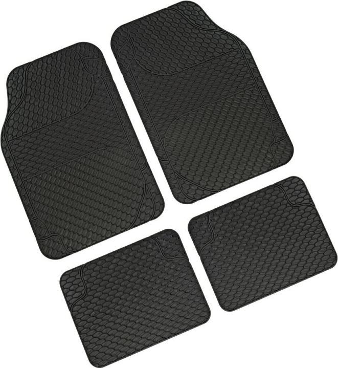 Actual product image Lampa Universal Fussmatten – 4-teiliges Set aus robustem Gummi
