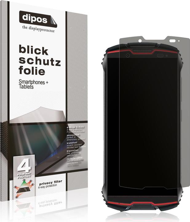 Image du produit Dipos Film de Protection d’écran 4-Way Privacy (1 pièce(s), Cubot King Kong Mini 2 Pro)