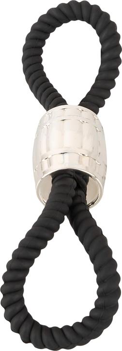 Actual product image Rebel Heavy Rope Cock Strap with two Loops (5.50 cm)