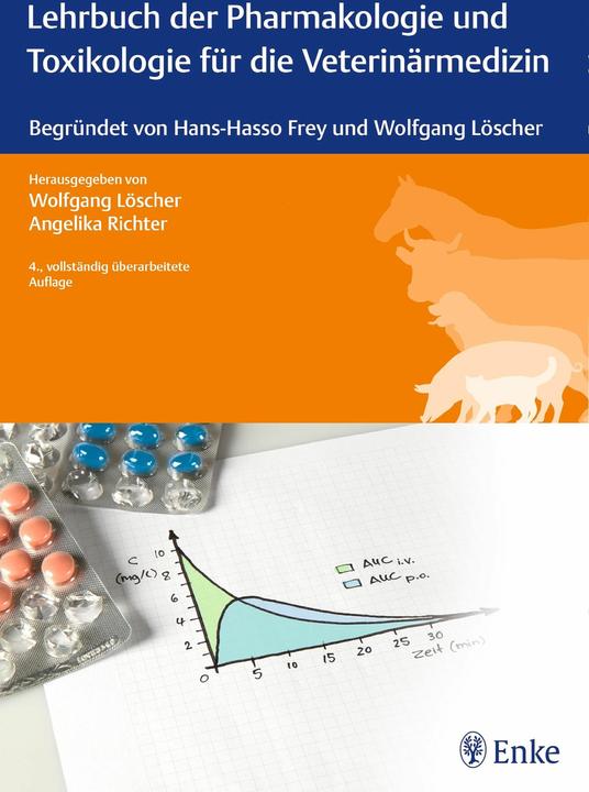 Immagine prodotto Lehrbuch der Pharmakologie und Toxikologie für die Veterinärmedizin (Tedesco, Wolfgang Löscher, Angelika Richter, 2016)