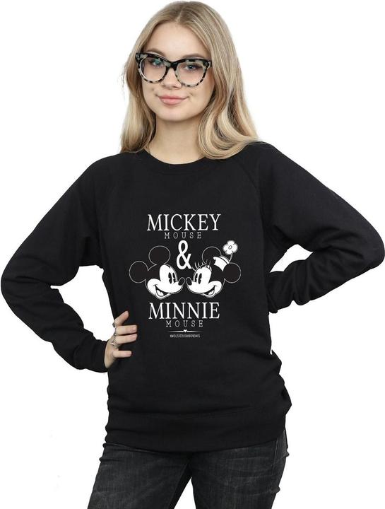 Immagine prodotto Disney Mickey And Minnie Mouse Mousecrush Mondays Felpa Donna (XL)