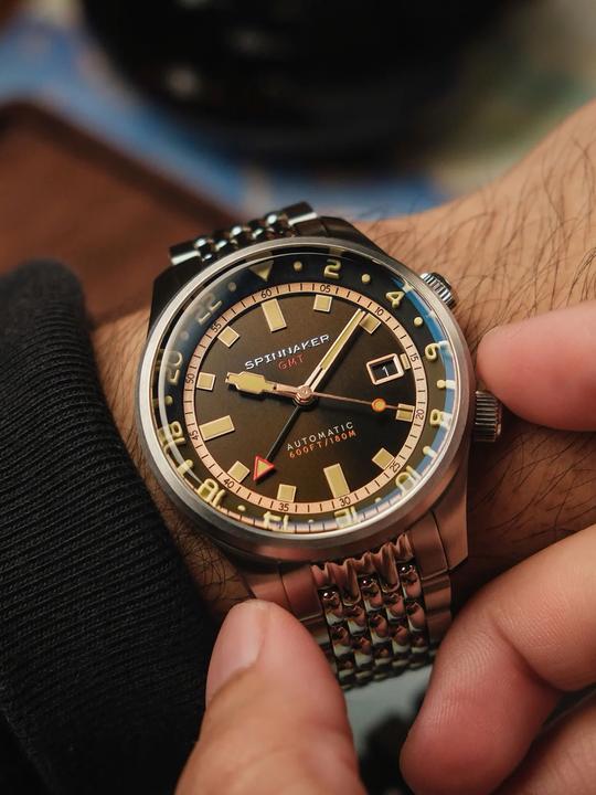 Actual product image Spinnaker SP-5121-22 Bradner GMT (Analogue wristwatch)