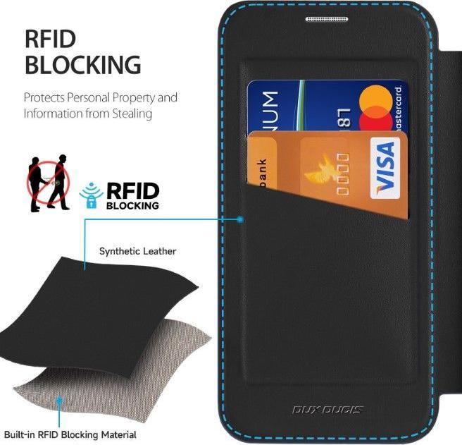 Productafbeelding Dux Ducis Skin X Pro Series Samsung Galaxy S25 Plus Cover - Zwart (Samsung Galaxy S25+)