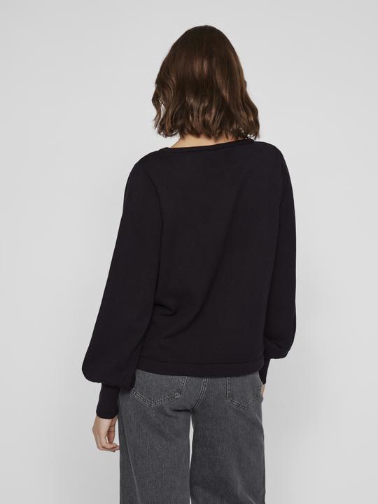 Actual product image Vila U-boat neck knitted jumper (XS)
