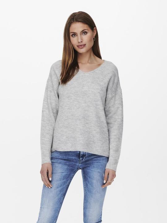 Actual product image Only V-neck knit sweater (L)