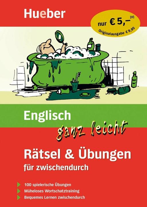 Actual product image Englisch ganz leicht. Rätsel und Übungen für zwischendurch (German, Johannes Schumann, 2022)